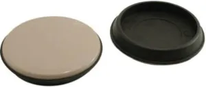 Shepherd Hardware 9222 2-3/4-Inch Reusable, Round, Slide Glide Furniture Cups, 4-Pack
