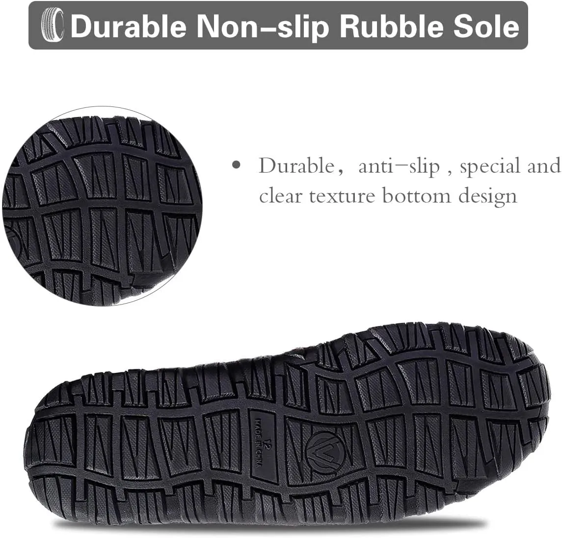 shoeslocker Mens Slippers Microsuede Moccasin Memory Foam House Shoes