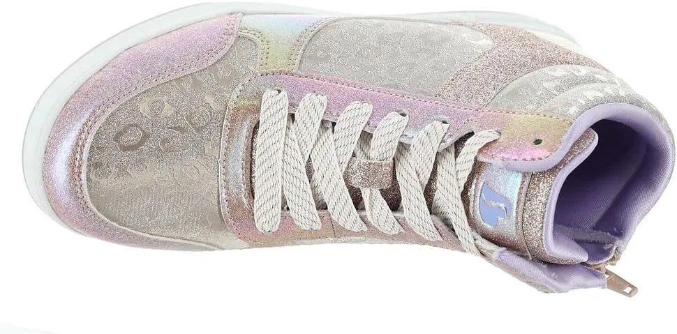 Skechers Girl's Street Standouts 2.0-Leopard Shine Sneaker
