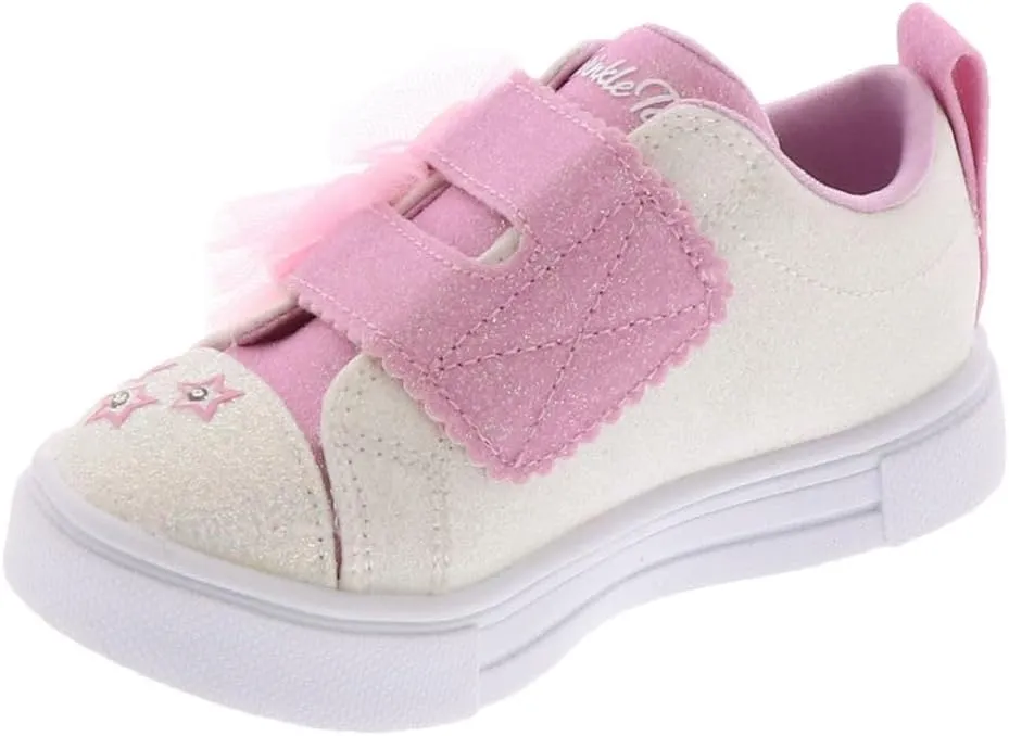 Skechers girls Twinkle Sparks Glitter Gems sneaker