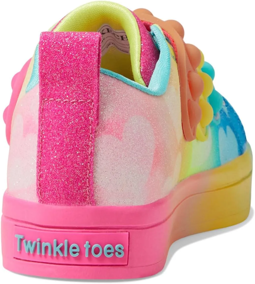 Skechers Unisex-Child Twinkle Toes TWI-Lites 2.0-Heart Pops Sneaker