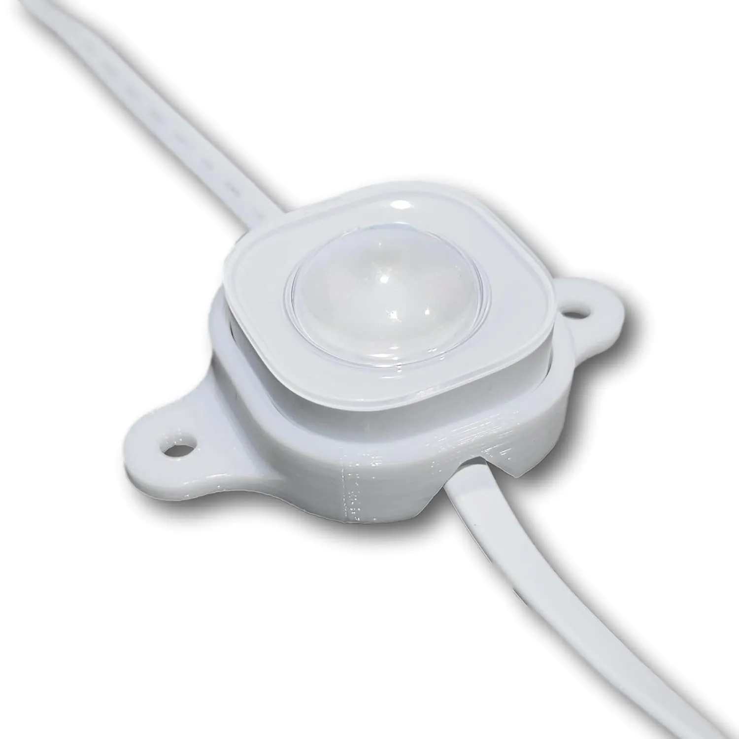 (Slide Over) LED Light Bracket Mounts Compatible with Govee Pro Outdoor Permanent Lights H706A, H706B, H706C (White, 90pcs H706B 150ft)