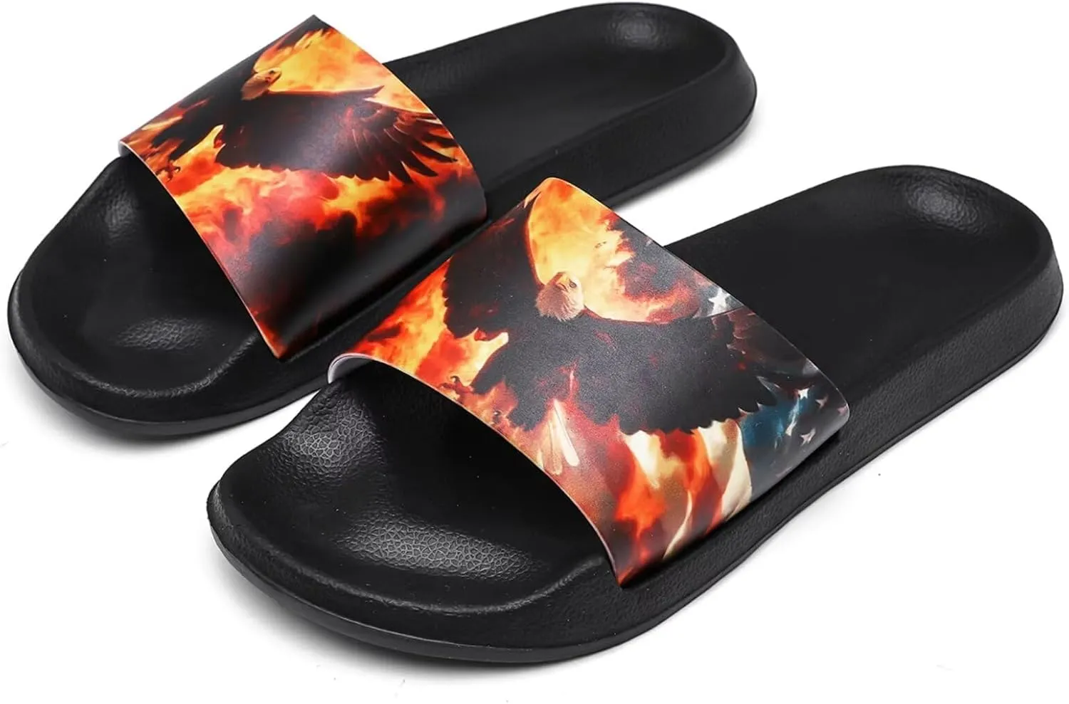Slides Slippers for Women Men Shower Slippers Pool Beach Sandals Non Slip Flat Sandals for Summer