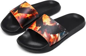 Slides Slippers for Women Men Shower Slippers Pool Beach Sandals Non Slip Flat Sandals for Summer