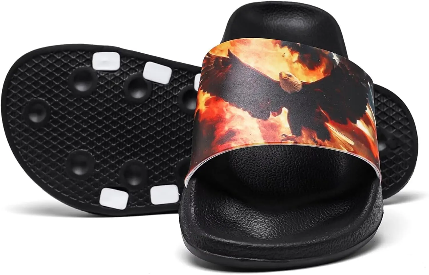 Slides Slippers for Women Men Shower Slippers Pool Beach Sandals Non Slip Flat Sandals for Summer