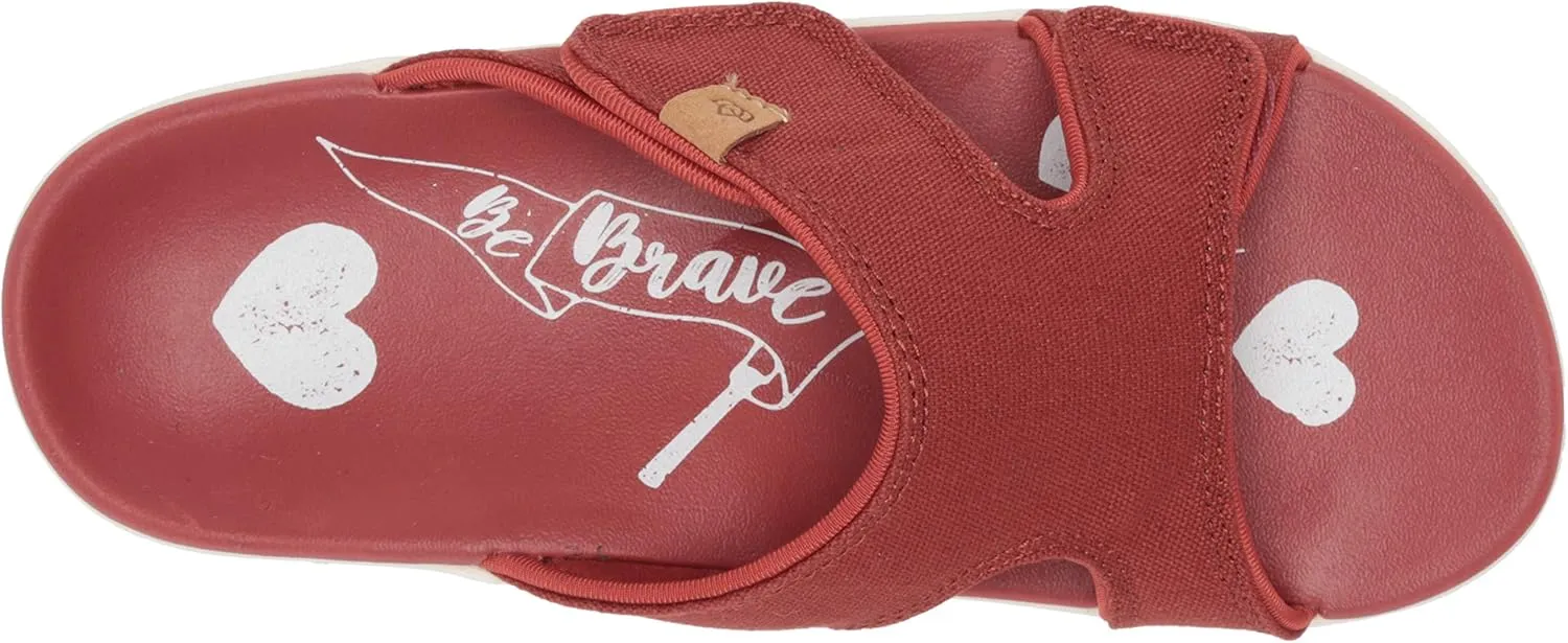 Spenco Women's Kholo Believe Slide Flip-Flop