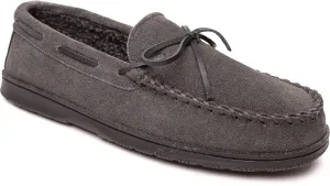Sperry Men's Trapper Moccasin Slippers with Rawhide Leather Lacing, Lightweight Hardsole Moccasin Slippers for Men