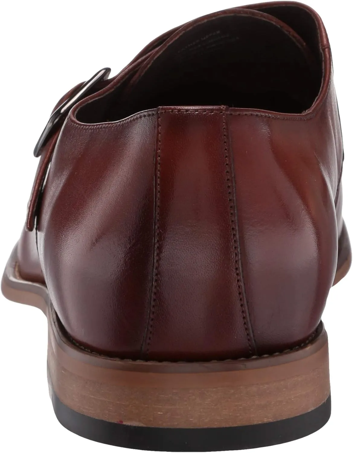 STACY ADAMS Men's Desmond Cap-Toe Monk-Strap Slip-on Loafer