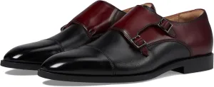 Stacy Adams Men's Raythorne Cap Toe Double Monk Strap Loafer