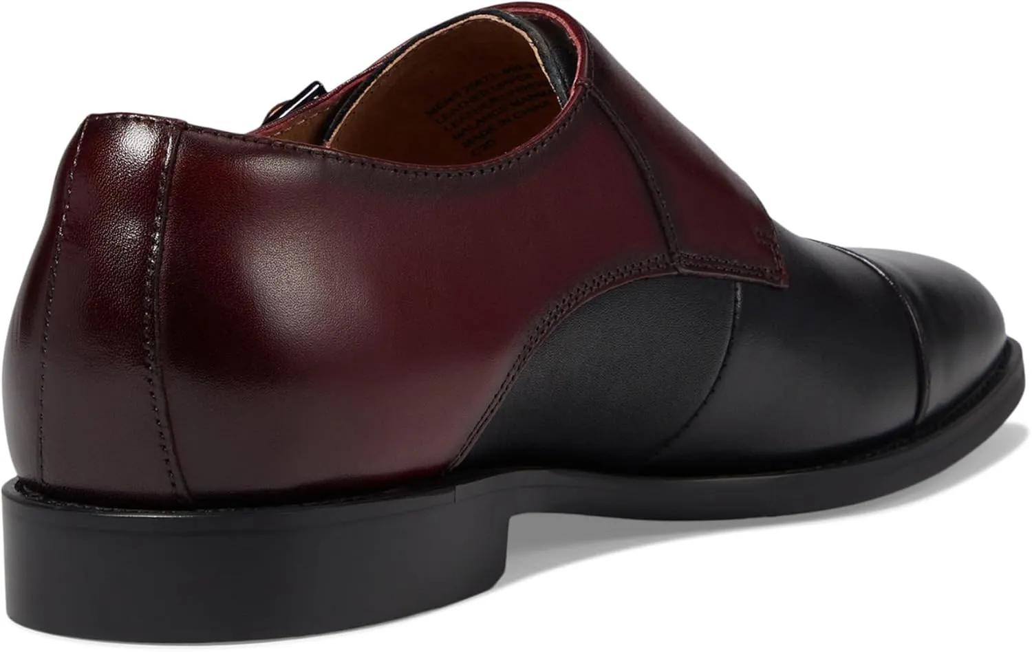 Stacy Adams Men's Raythorne Cap Toe Double Monk Strap Loafer