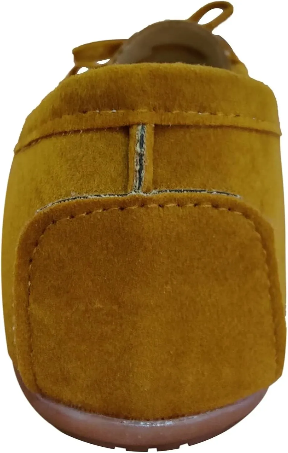Sunporx Moccasin Shoes for Women Casual Bowknot Penny Loafers Womens Moccasin Slippers Driving Moccasins Shoes Suede Slip on Flat Shoes