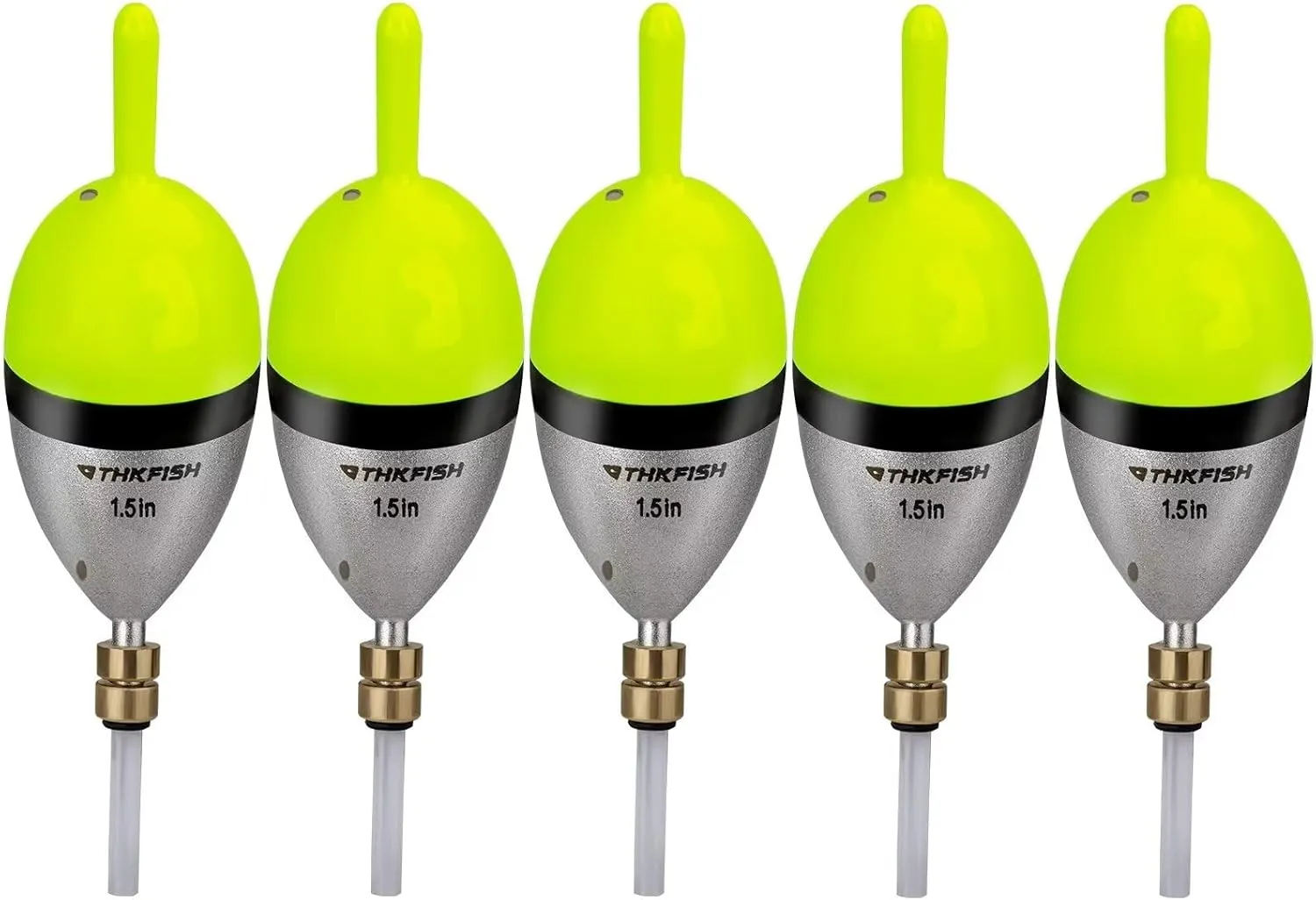 THKFISH Fishing Bobber Slip Bobber Fishing Floats for Crappie Balsa Bobbers for Panfish,Walleye,Salmon Floatage