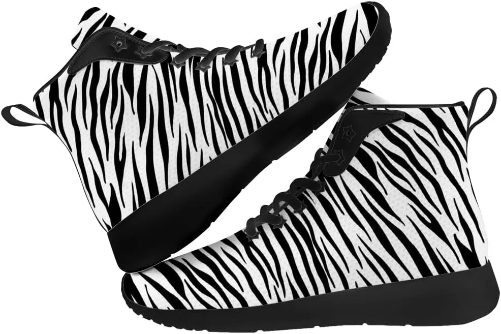 Tiger Shoes for Women Men High Top Sneakers High Top Shoes Gifts for Boyfriend Girlfriend