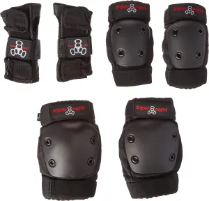 Triple Eight JR Derby Pad Set with Wristguards/Elbow/Knee, Junior