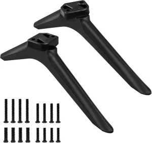 TV Base Stand for Hisense TV Legs, TV Stand Legs for Hisense 32" 43" 50" 55" 58" 65" TV, for 32H4030F3 32H4G 43R6E3 43R6E1 50R6E3 50R6E4 50R6090G 55R6E1 55R6E 55R6070G 58R6E3 65H6570F, with Screws