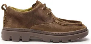 Unalome Wallaby Desert Oasis - Wallaby Moccasin for Men - Comfortable & Durable Leather Moccasin