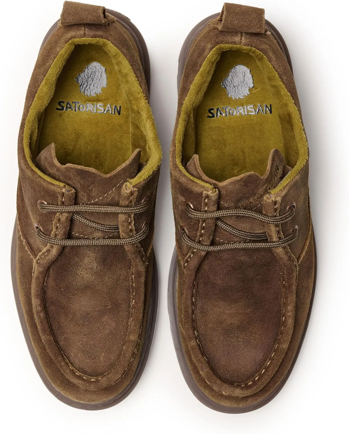 Unalome Wallaby Desert Oasis - Wallaby Moccasin for Men - Comfortable & Durable Leather Moccasin