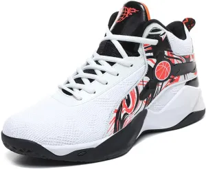 Unisex's High Top Lightweight Fly-Weaving Running Jogging Sneakers Sports Tennis Basketball Shoes