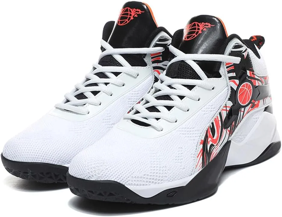 Unisex's High Top Lightweight Fly-Weaving Running Jogging Sneakers Sports Tennis Basketball Shoes