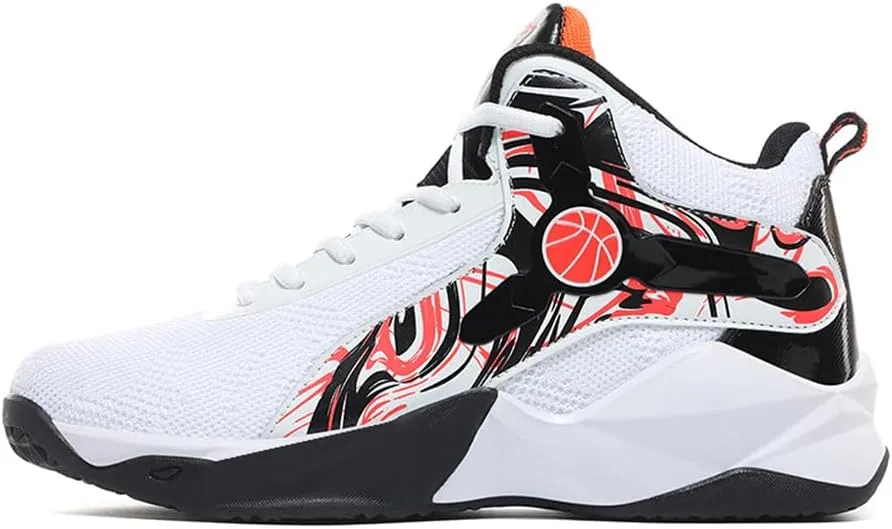 Unisex's High Top Lightweight Fly-Weaving Running Jogging Sneakers Sports Tennis Basketball Shoes