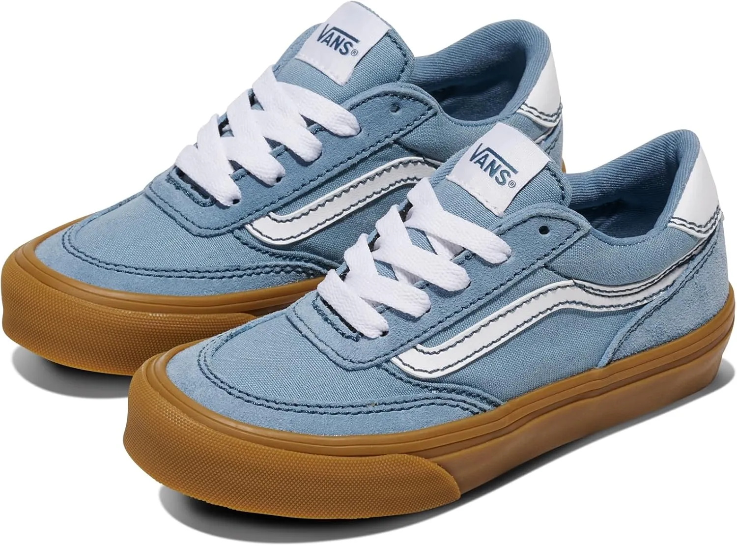 Vans Unisex-Child Brooklyn Ls Shoe | Kids' Low-top Sneakers for Boys & Girls, Casual Fashion Footwear