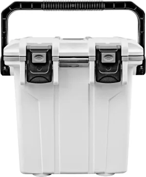 Vibe Heavy Duty Portable Insulated Cooler - 20 Quart - Roadie Rotomolded - Multi Day Super Ice Cold Storage - Camping Kayaking Beach RV Fishing Hunting Tailgating Snacking Van Life