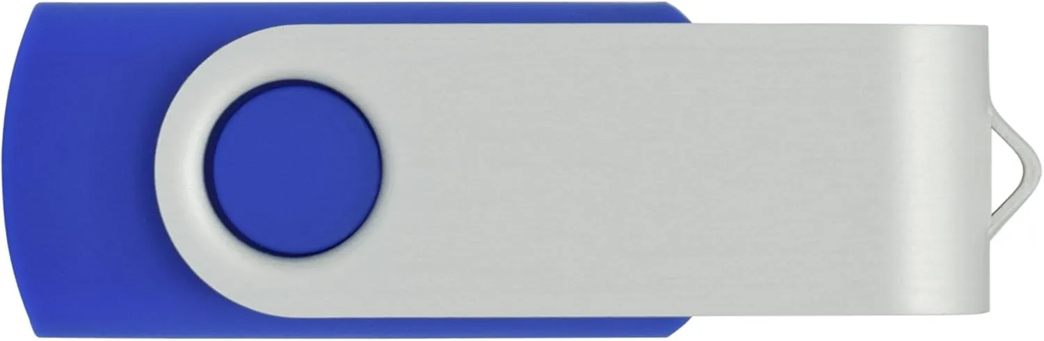 VICFüN 10pcs 8GB USB Flash Drive 8G Blue Color USB 2.0 Flash Memory Stick Foldable Thumb Stick