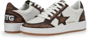 Vintage Havana Women's Denisse Sneaker, Washed Brown, 9