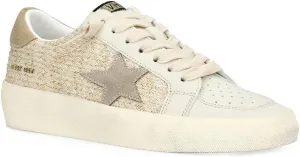 VINTAGE HAVANA Women's Reflex Sneaker, Natural/Gold, 11