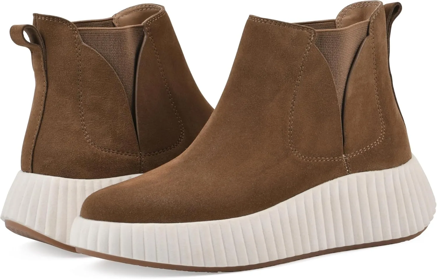 WHITE MOUNTAIN Women's Dignify Platform High-Top Sneaker Bootie
