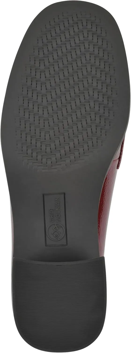 WHITE MOUNTAIN Women's Nacho Block Heel Loafer