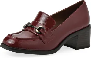 WHITE MOUNTAIN Women's Nacho Block Heel Loafer