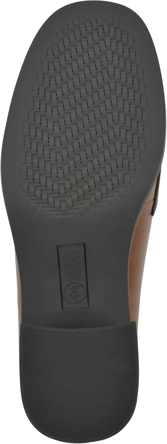 WHITE MOUNTAIN Women's Nacho Block Heel Loafer