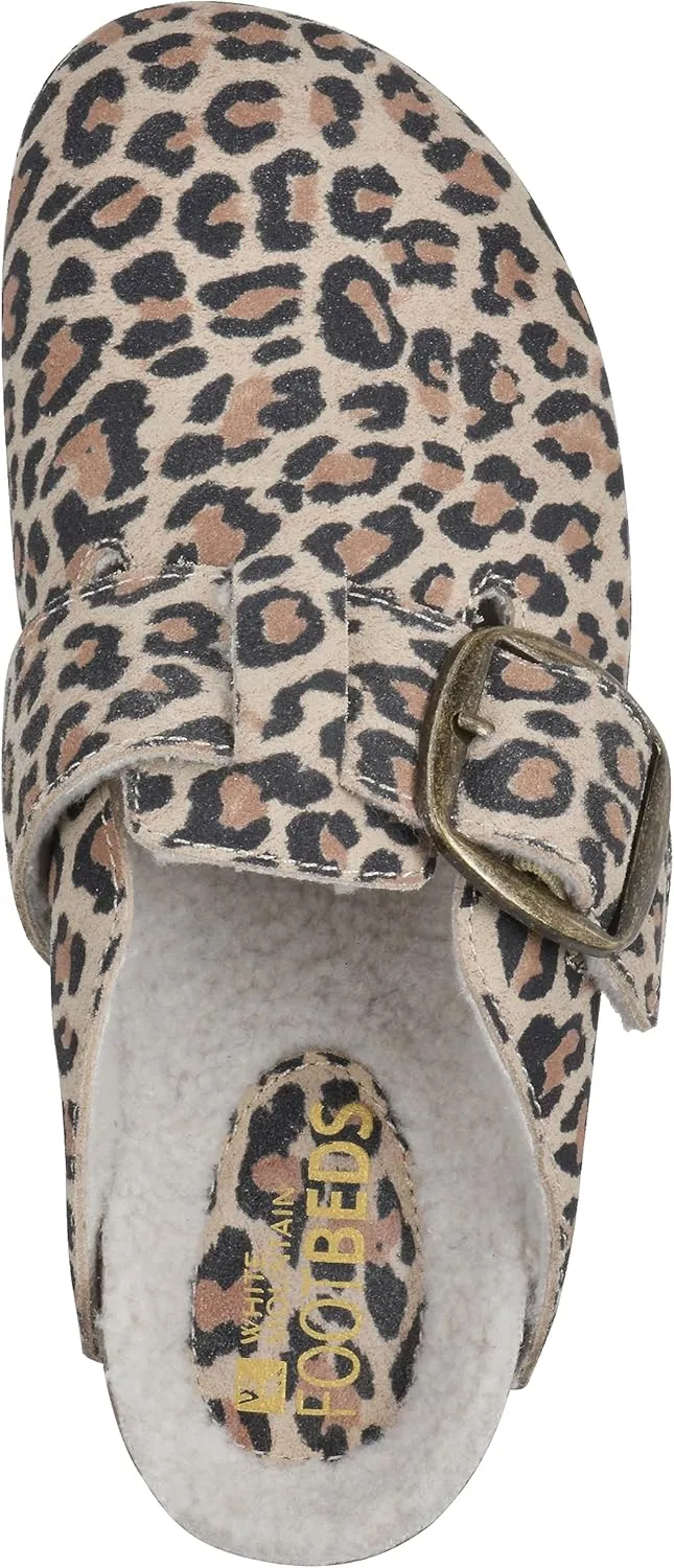 WHITE MOUNTAIN Women's Shoes Big Sur Clog Footbed