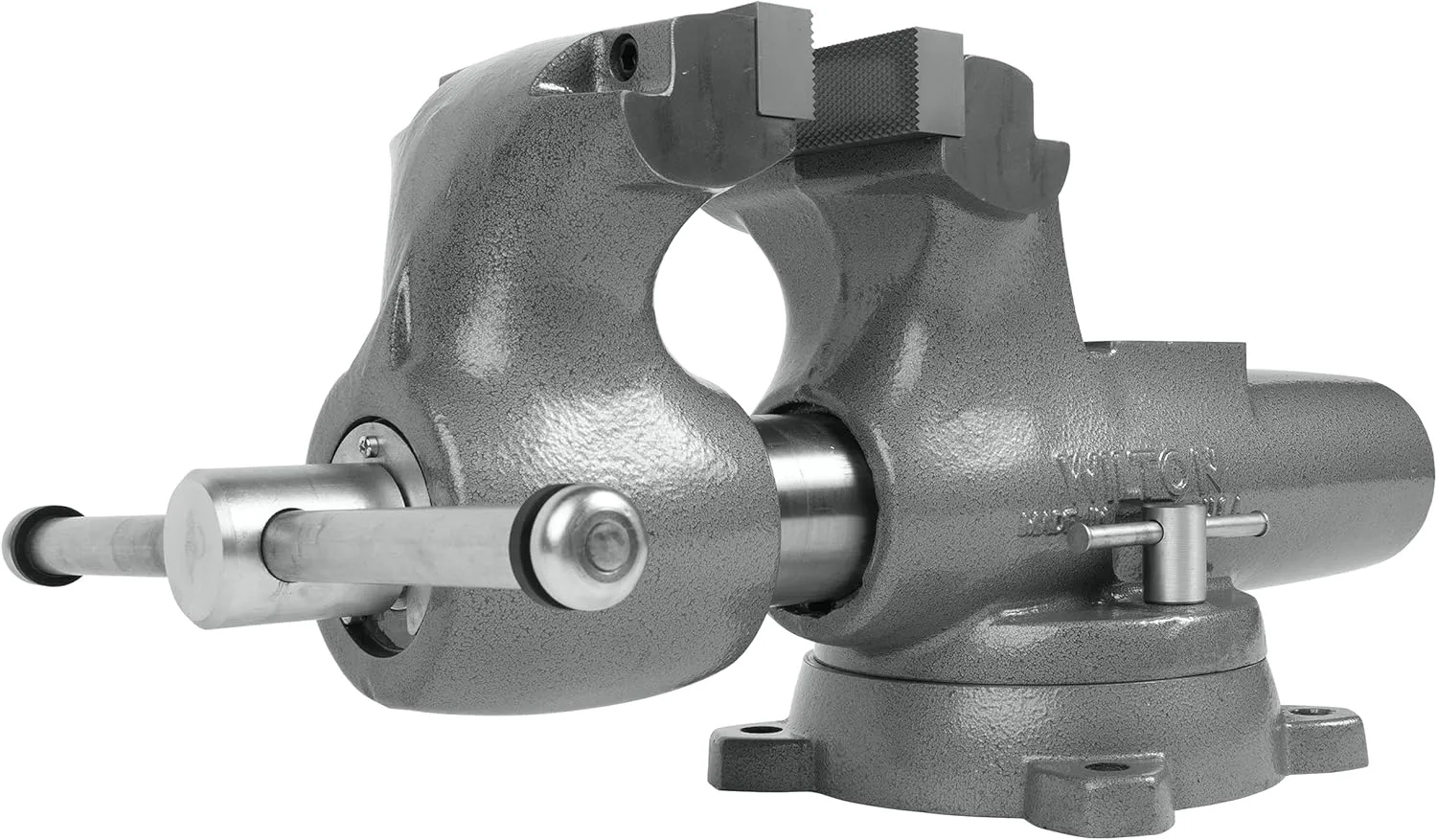 Wilton Machinist Bench Vise, 6" Jaw Width, 10" Jaw Opening, 5-1/2" Throat (Model 600S)