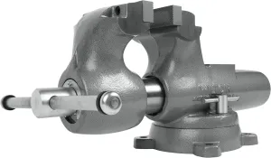 Wilton Machinist Bench Vise, 6" Jaw Width, 10" Jaw Opening, 5-1/2" Throat (Model 600S)