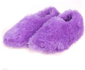 Winter Indoor Moccasin Slippers for Women, Soft Warm Fuzzy Home Slippers Non-Slip for Women
