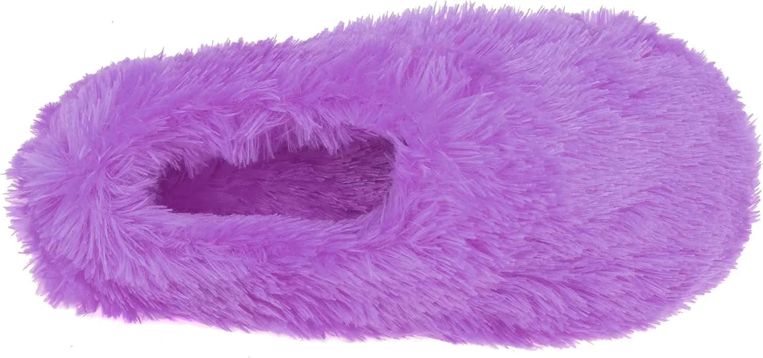 Winter Indoor Moccasin Slippers for Women, Soft Warm Fuzzy Home Slippers Non-Slip for Women