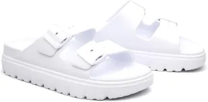 Women's Double Buckle Adjustable EVA Slide Sandals