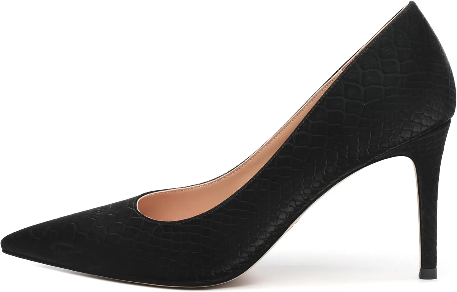 Women's Pumps, Pointed Closed Toe Stiletto High Heels, Fashion Solid High Heel Shoes for Women