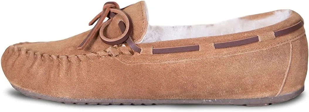 Womens Slip On Moccasin Flats
