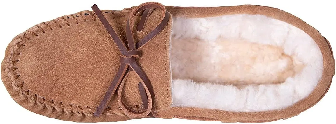 Womens Slip On Moccasin Flats