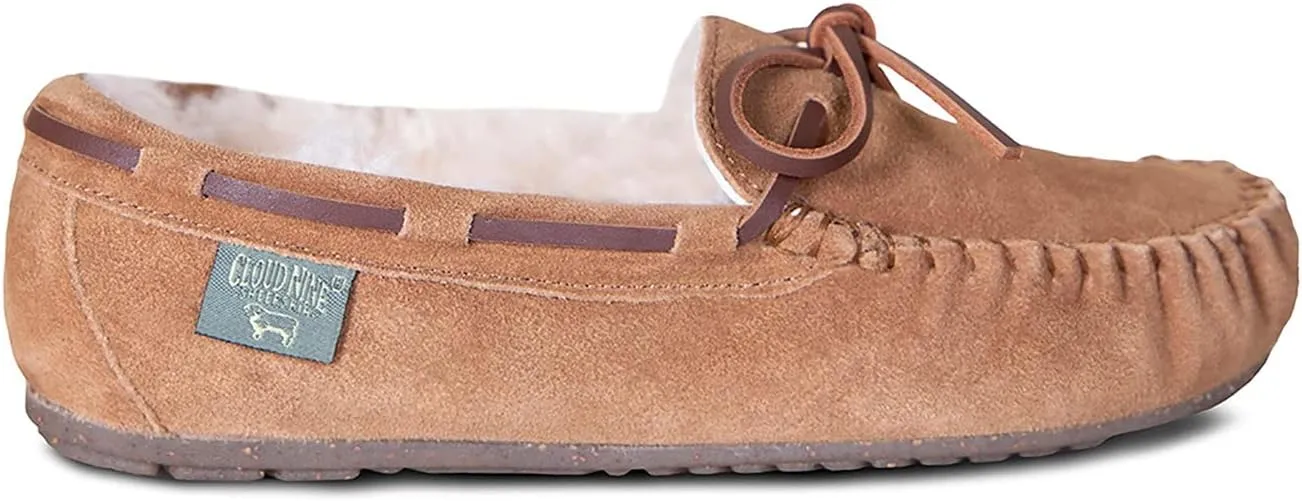 Womens Slip On Moccasin Flats