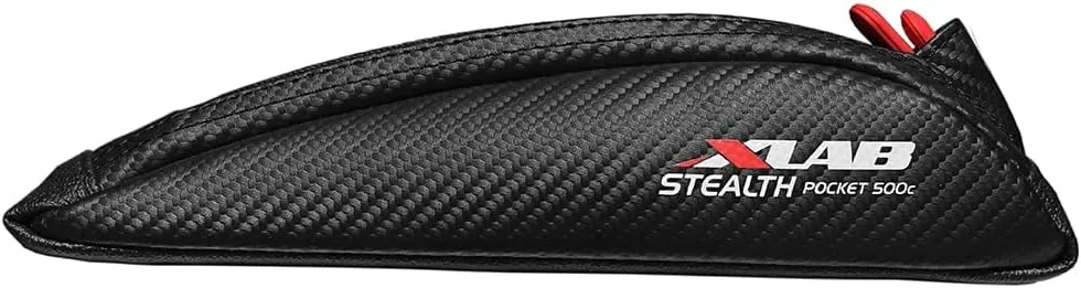XLAB Stealth Pocket 500 C – Bolt Mounted Aerodynamic Top Tube Bag for Triathlon and Gravel Bikes