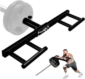 Yes4All Viking Press, Landmine Handle Attachment for 2-Inch Olympic Barbell – 3 Hand Grip Positions - Support Home Gym for Deadlift, Squat Workout, Increased Versatility